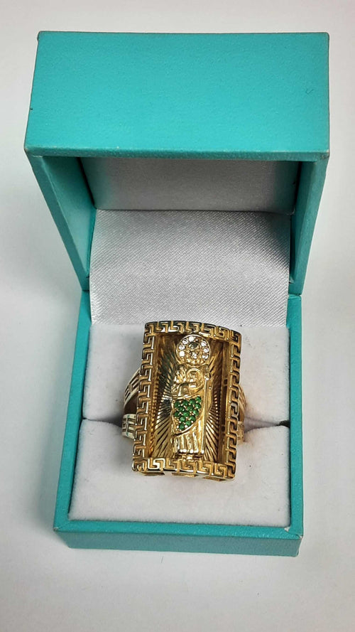 Men's Ring - Yellow Gold 10k (.417) 10.5 grams Size 12