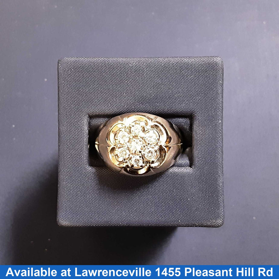 Men's Ring - Yellow Gold 14k (.585) 13 grams Size 8