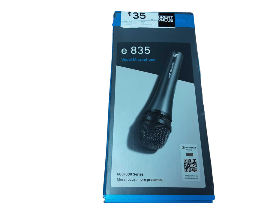 Sennheiser E835 Black Corded Microphone