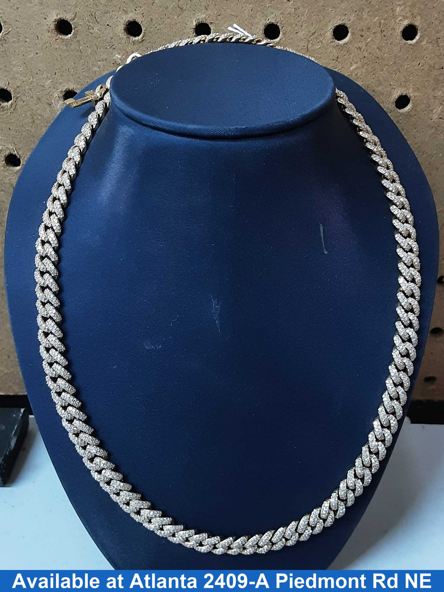 Cuban Link Chain - Yellow Gold 10k (.417) 64 grams 24 inch
