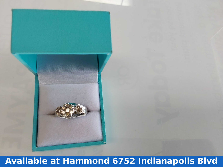 Women's Ring - Yellow Gold 10k (.417) 3.4 grams Size 9