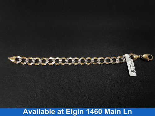 Cuban Link Bracelet - Yellow Gold 14k (.585) 26.6 grams 8 inch