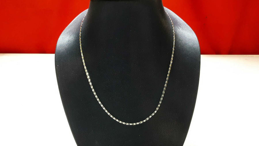 Gucci Chain - White Gold 10k (.417) 1.4 grams 18 inch