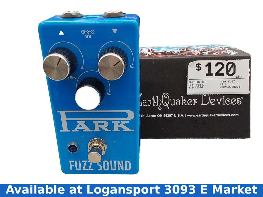 Earthqauker Park Fuzz Blue Drum Accessories