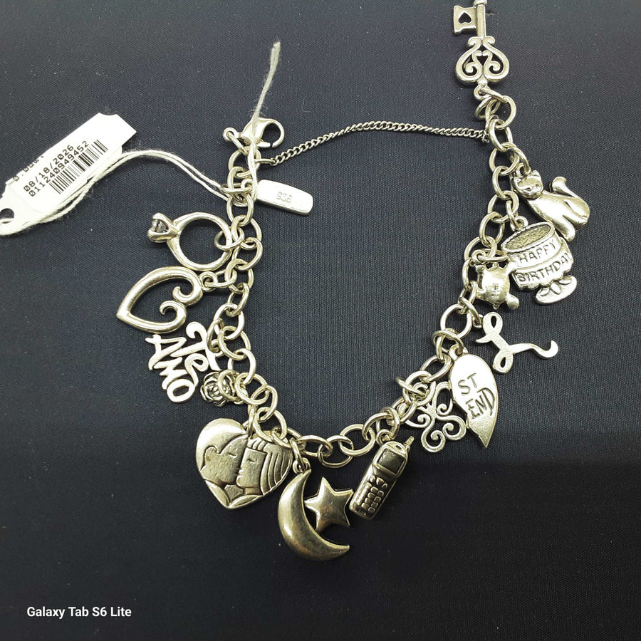 Bracelet - Silver 35.3 grams 8 inch