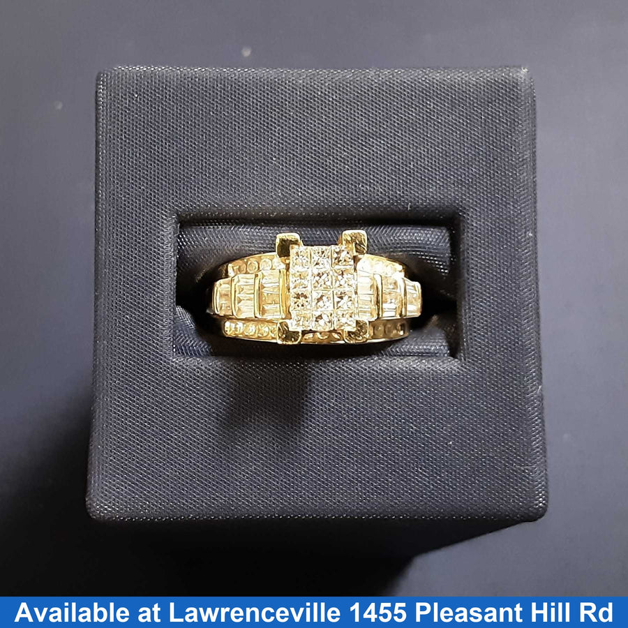 Women's Ring - Yellow Gold 14k (.585) 5.3 grams Size 6