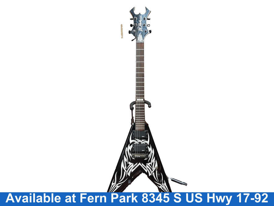 B.c. Rich Kkv Black Electric Classic Guitar