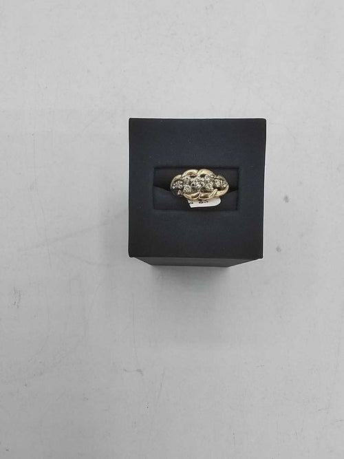 Women's Ring - Yellow Gold 14k (.585) 3.9 grams Size 20