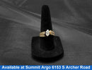 Women's Ring - Solitaire - Yellow Gold 14k (.585) 6.6 grams Size 6.5