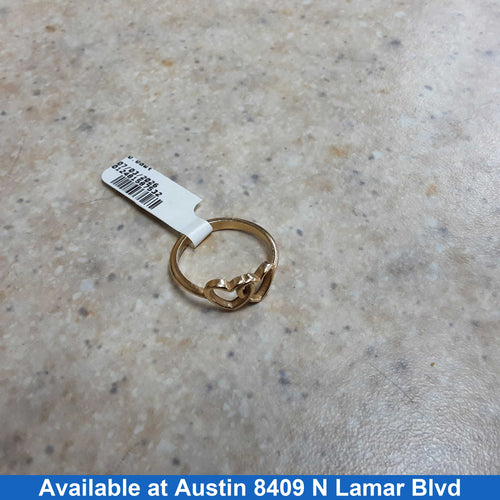Women's Ring - Yellow Gold 14k (.585) 2.5 grams Size 7