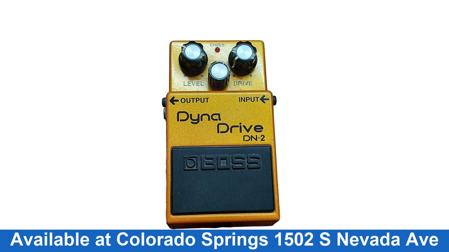 Boss Dyna Drive Dn-2 Yellow Midi Foot / Pedalboard Controller