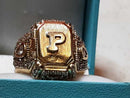 Men's Ring - Yellow Gold 10k (.417) 7.4 grams Size 10.5