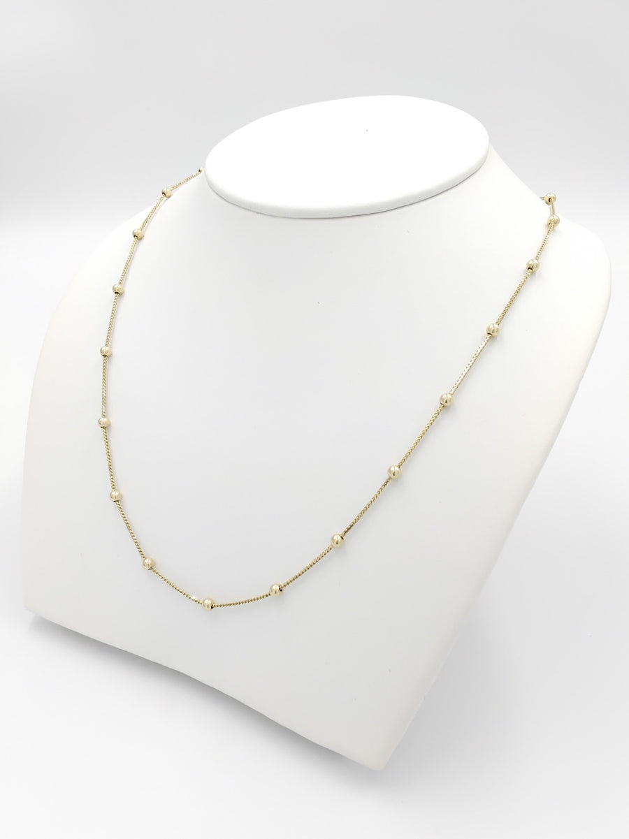 Chain - Yellow Gold 14k (.585) 4 grams 18 inch