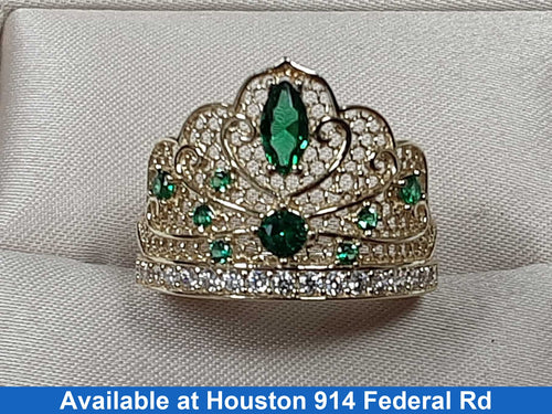 Women's Ring - Yellow Gold 14k (.585) 2.9 grams Size 9