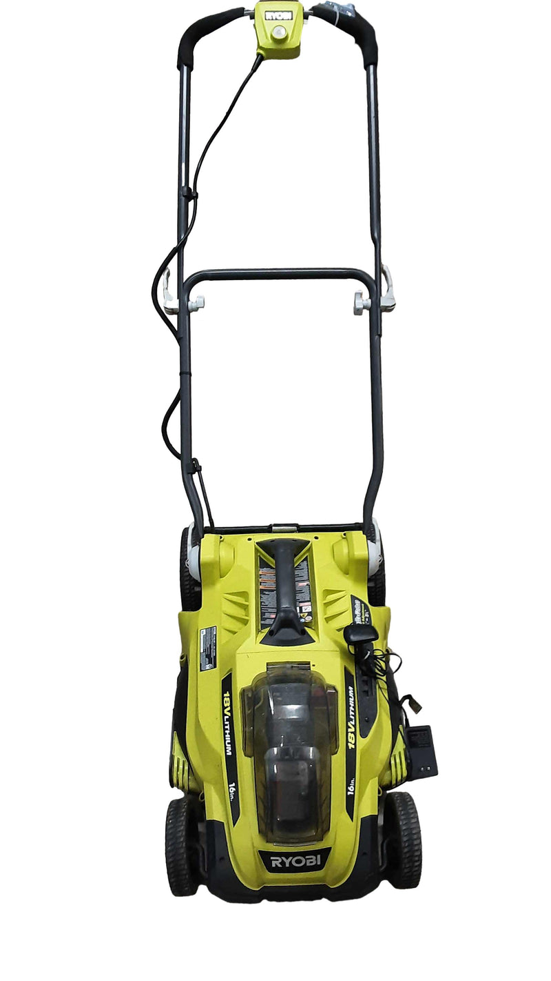 Ryobi Green Corded Push Lawn Mower