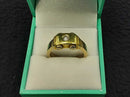 Ring - Wedding Band - Yellow Gold 18k (.750) 13.7 grams Size 10