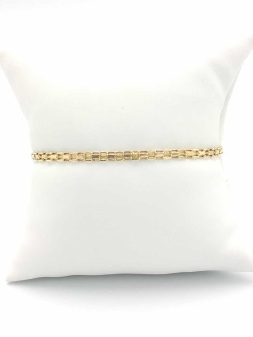 Link Bracelet - Yellow Gold 14k (.585) 4.6 grams 8 inch