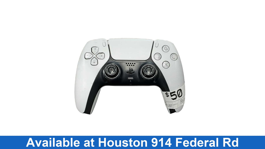 Sony Ps5 White Gaming Controller