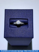 Women's Ring - Anniversary - White Gold 14k (.585) 3 grams Size 7