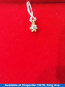 Diamond Pendant - Yellow Gold 10k (.417) 0.3 grams