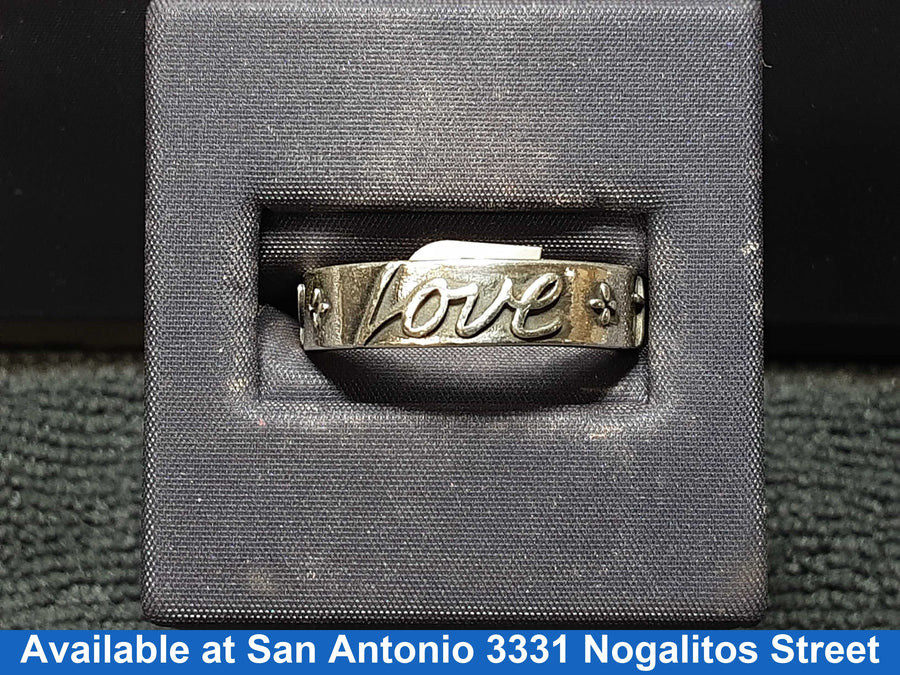 Women's Ring - Silver 5.8 grams Size 10