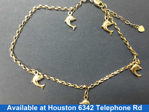 Bracelet - Yellow Gold 14k (.585) 3.5 grams 6 inch