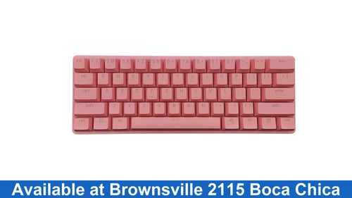 Razer Huntsman Mini Pink Computer Keyboard