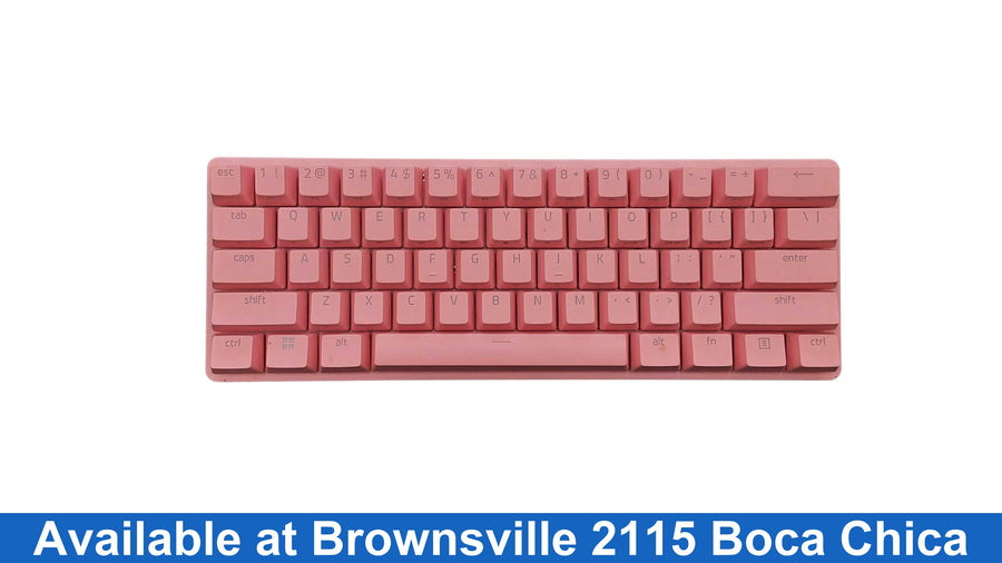 Razer Huntsman Mini Pink Computer Keyboard