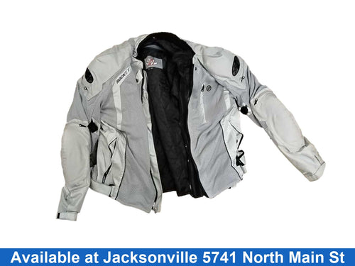 Joe Rocket 036578 Gray Riding Jacket