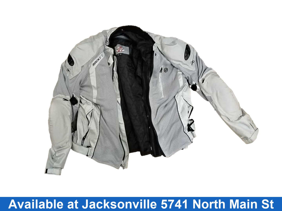 Joe Rocket 036578 Gray Riding Jacket