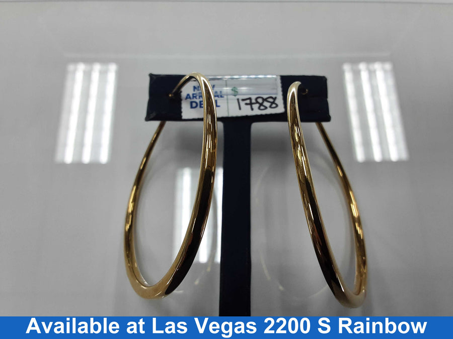 Bangle Earrings - Yellow Gold 18k (.750) 9 grams