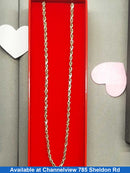 Rope Chain - Yellow Gold 10k (.417) 3.3 grams 21 inch