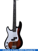 Glarry Brown Electric Bass Guitar