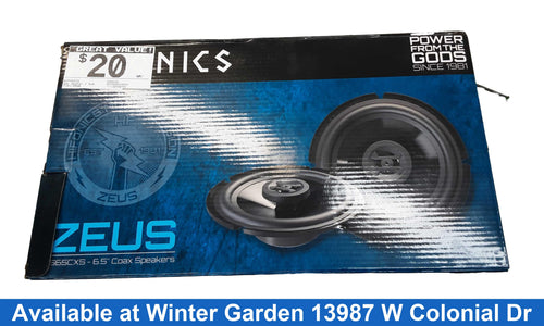 Hifonics Zs65cxs Black Car Sub-Woofer