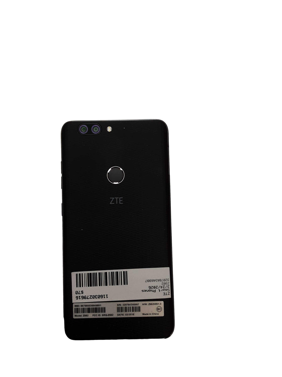Zte Z982 128 Gb Black Smart Phone