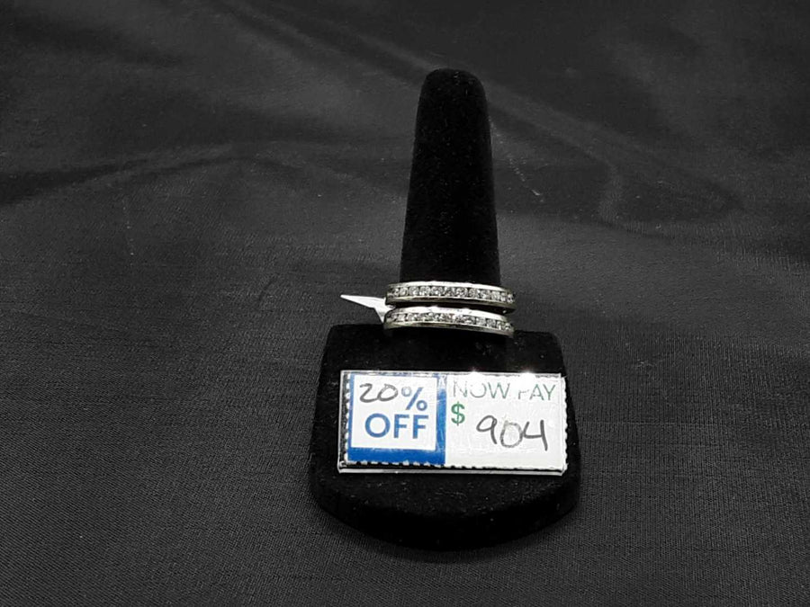 Women's Ring - White Gold 14k (.585) 6.9 grams Size 7