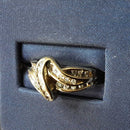 Women's Ring - Yellow Gold 10k (.417) 3 grams Size 8