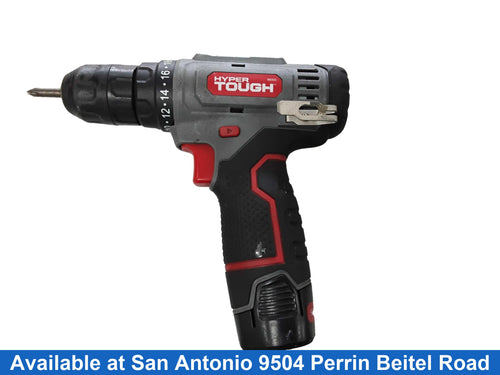 Hyper Tough 99303 Gray Cordless Standard Drill