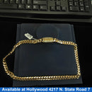 Cuban Link Chain - Yellow Gold 10k (.417) 158.9 grams 24 inch