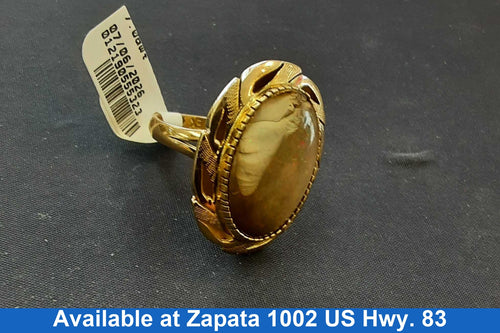 Women's Ring - Yellow Gold 14k (.585) 6.4 grams Size 7