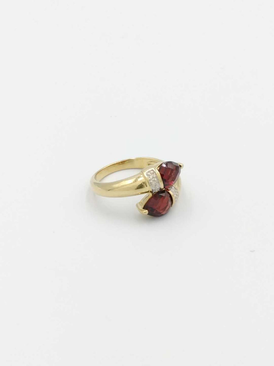 Women's Ring - Yellow Gold 14k (.585) 6.4 grams Size 10