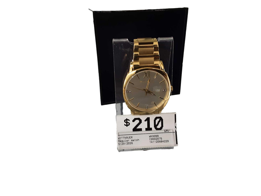 Wittnauer Wn3099 Gold Regular Watch