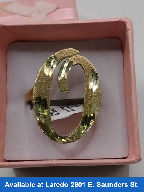 Women's Ring - Yellow Gold 10k (.417) 3.9 grams Size 7