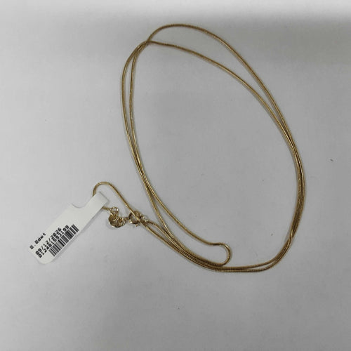 Fox Tail Chain - Yellow Gold 14k (.585) 4.1 grams 24 inch