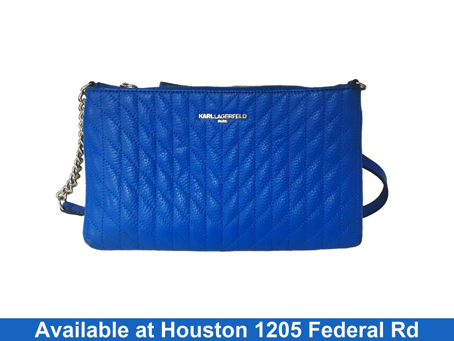 Karl Lagerfeld Rn54163 Blue Purse / Handbag