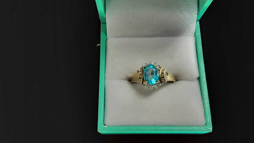 Women's Ring - Yellow Gold 10k (.417) 2.6 grams Size 7