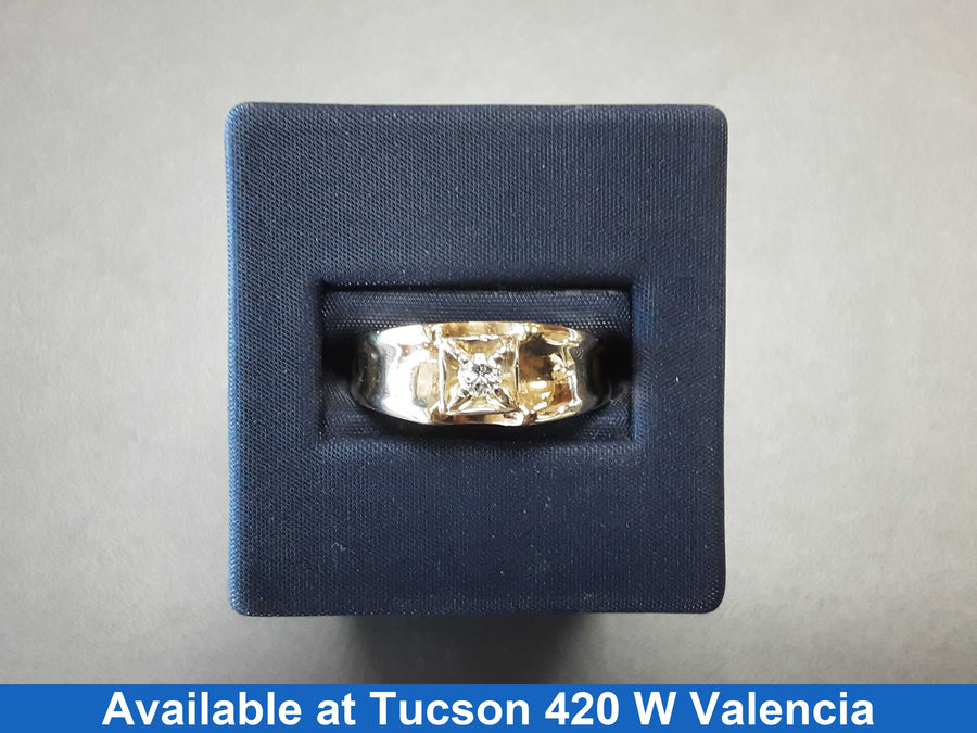 Men's Ring - Yellow Gold 10k (.417) 5 grams Size 12