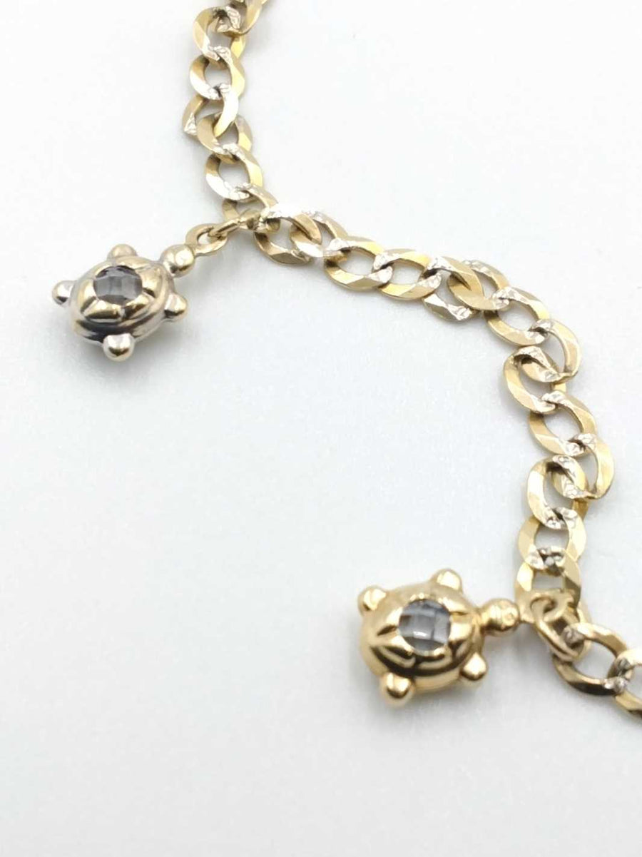 Cuban Link Bracelet - Yellow Gold 14k (.585) 7 grams 10 inch