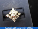 Women's Ring - White Gold 14k (.585) 4.9 grams Size 5