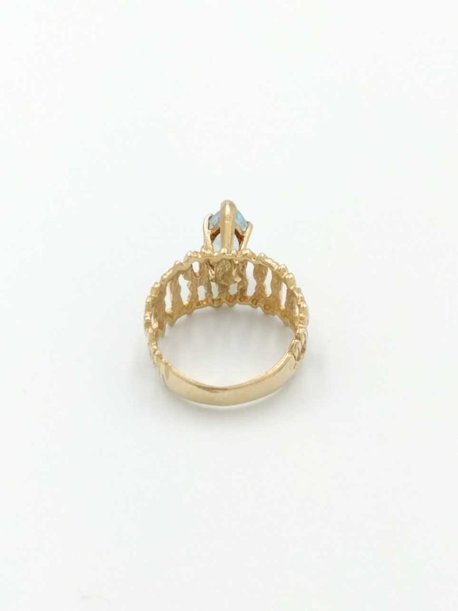 Women's Ring - Yellow Gold 10k (.417) 4.9 grams Size 7